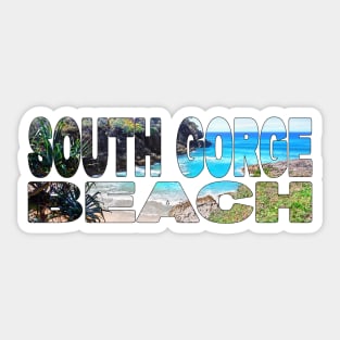 SOUTH GORGE BEACH - Stradbroke Island Brisbane Sticker